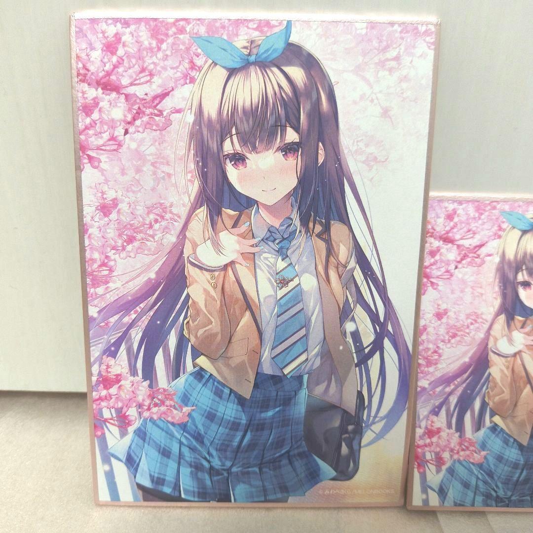 みわべさくら 色紙 美少女イラスト コレクション品