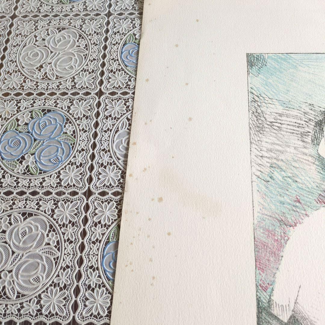 マリーローランサン [踊りの祝典] 1937 ／リトグラフ、額なし