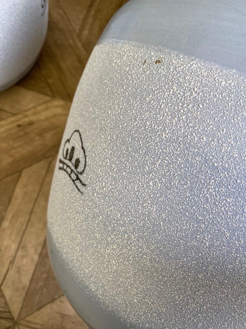 火鉢　2つ　メダカ鉢　睡蓮鉢　鉢カバー