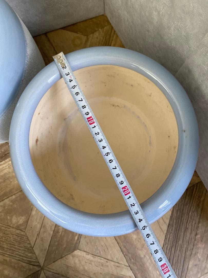 火鉢　2つ　メダカ鉢　睡蓮鉢　鉢カバー