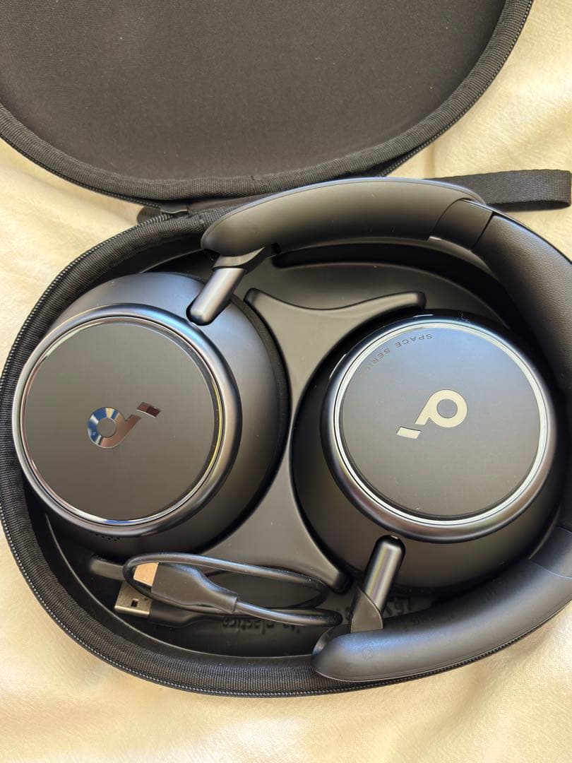 【美品】soundcore SPACE Q45 ワイヤレスヘッドホン