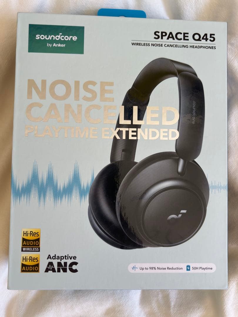 【美品】soundcore SPACE Q45 ワイヤレスヘッドホン