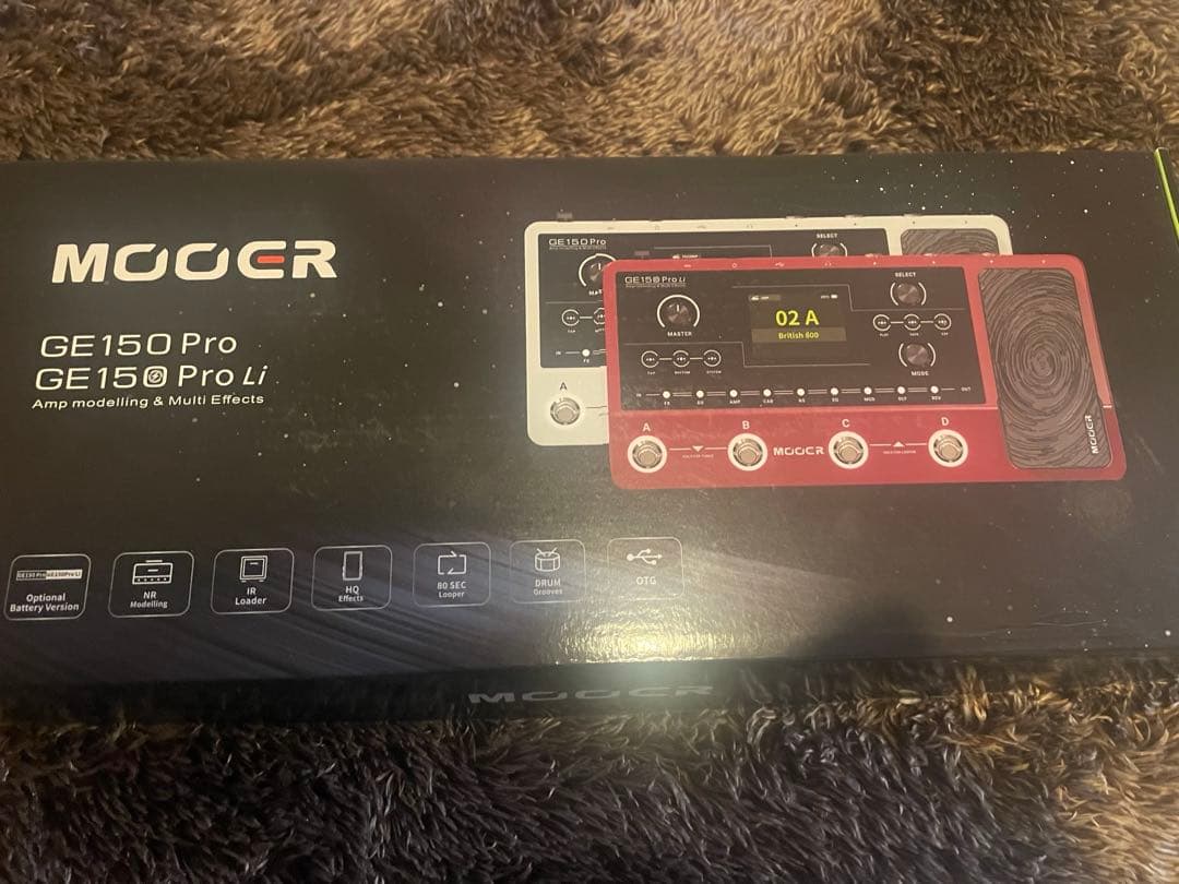 Mooer GE150 Pro ギター マルチエフェクター