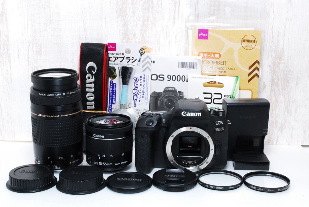 ❤️子供•運動会•スポーツ撮影に❤️ Canon EOS 9000D ダブルズーム