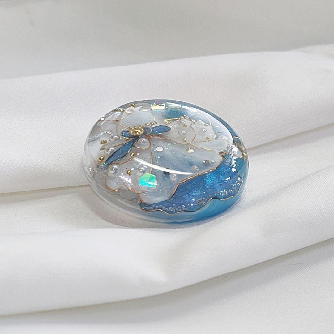 【No.152】手作りワイヤードレス レジン໒꒱·̩͙ヘアゴム選べるパーツ