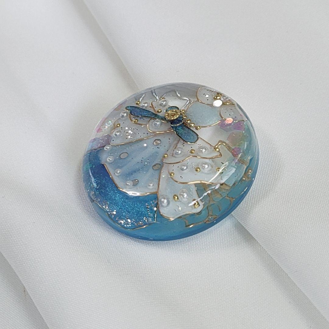 【No.152】手作りワイヤードレス レジン໒꒱·̩͙ヘアゴム選べるパーツ