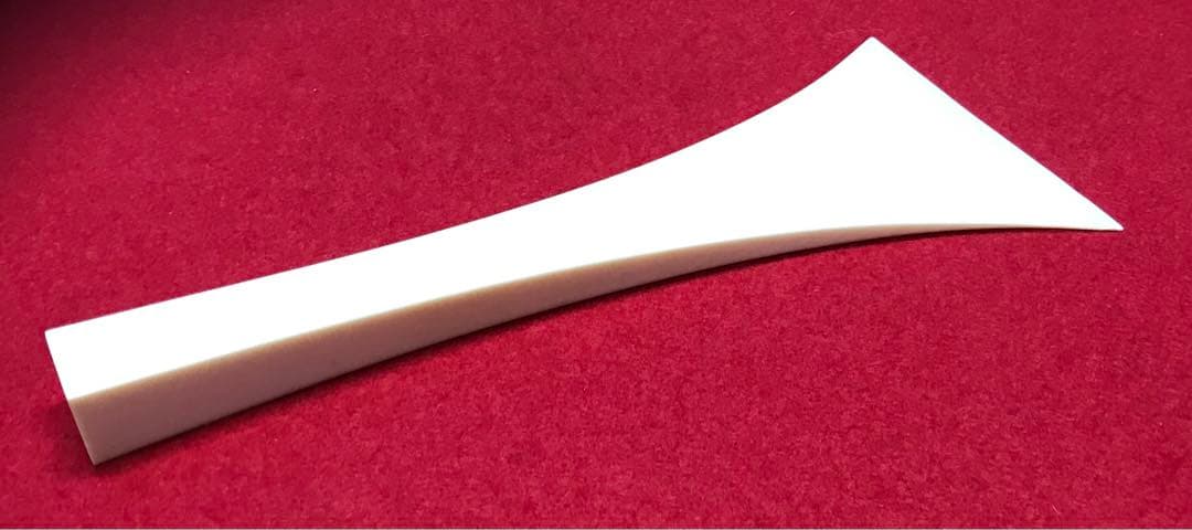 三味線撥124天然素材マンモス/三味線/弦楽器/バチ