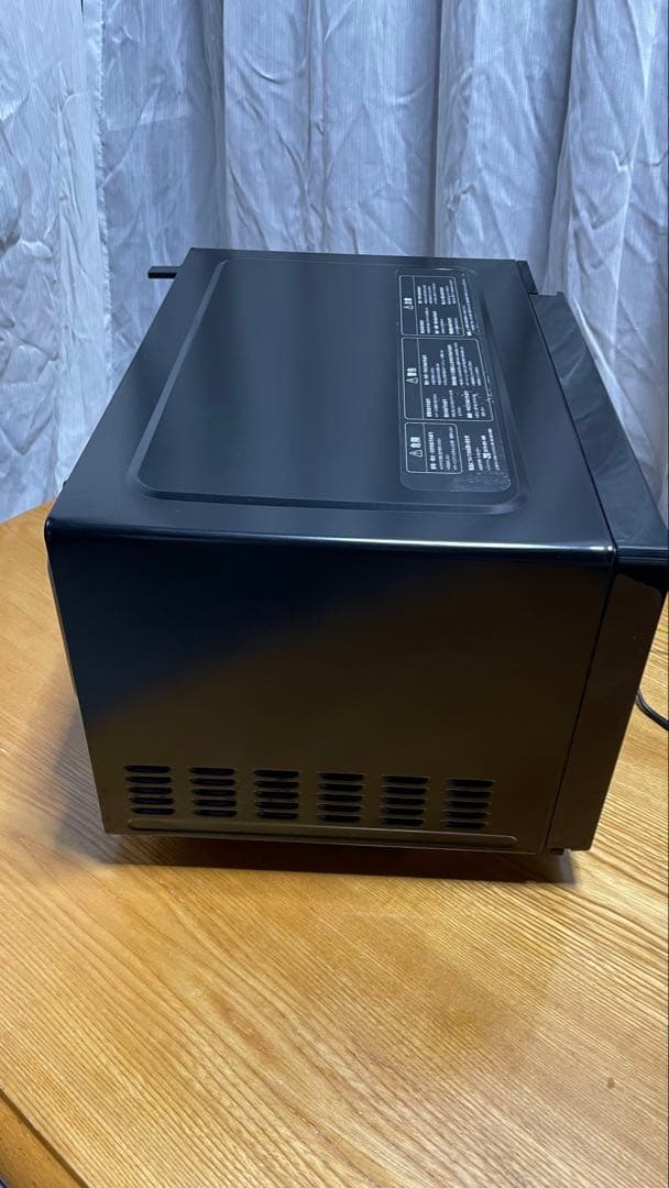 siroca SX-18D 132 電子レンジ 黒