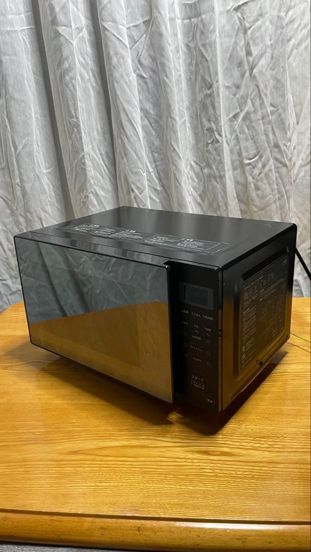 siroca SX-18D 132 電子レンジ 黒