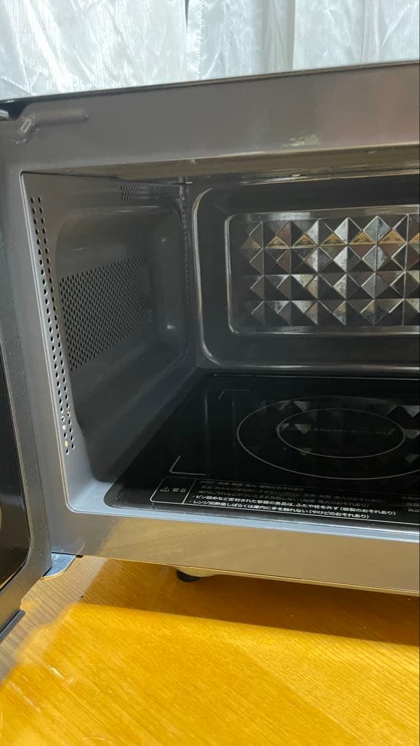 siroca SX-18D 132 電子レンジ 黒