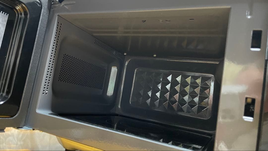 siroca SX-18D 132 電子レンジ 黒