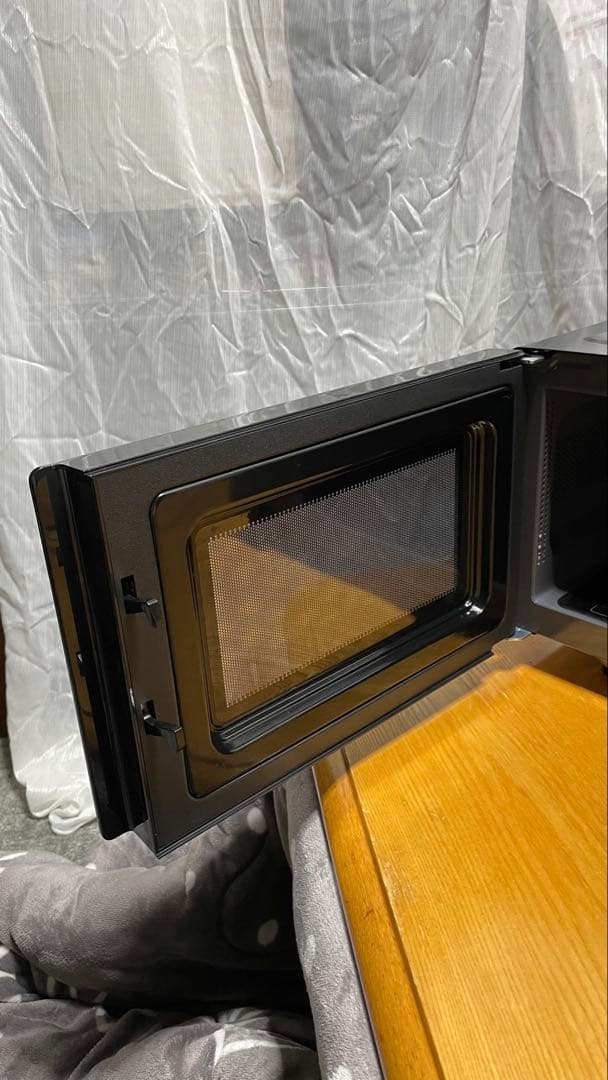 siroca SX-18D 132 電子レンジ 黒