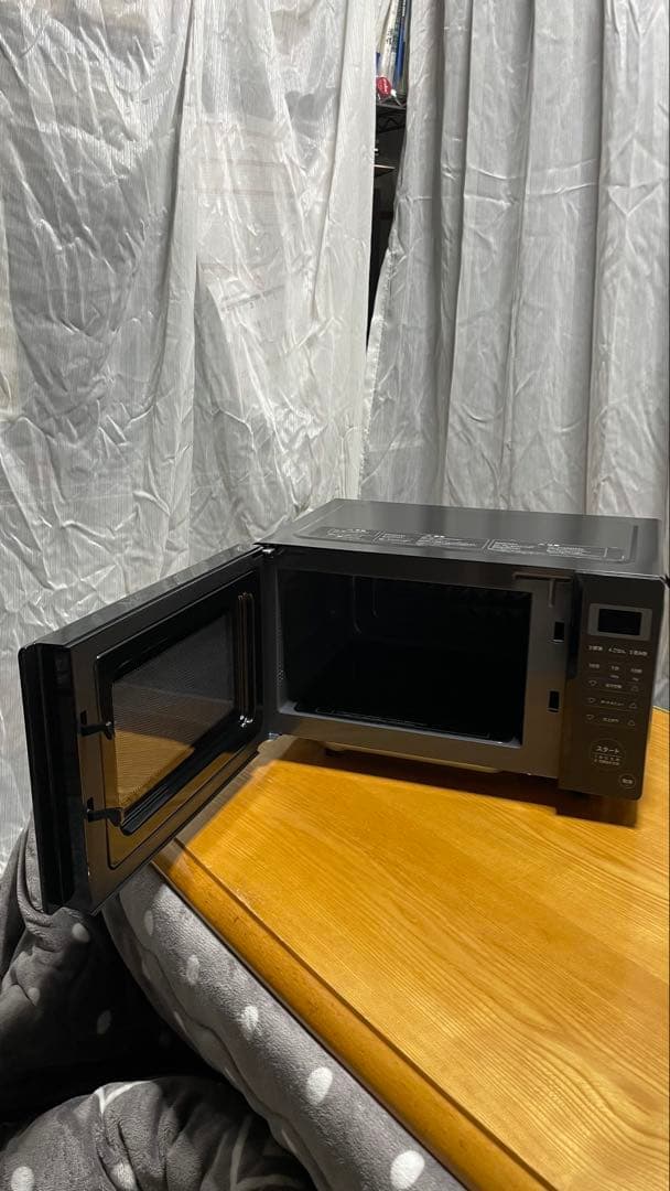 siroca SX-18D 132 電子レンジ 黒