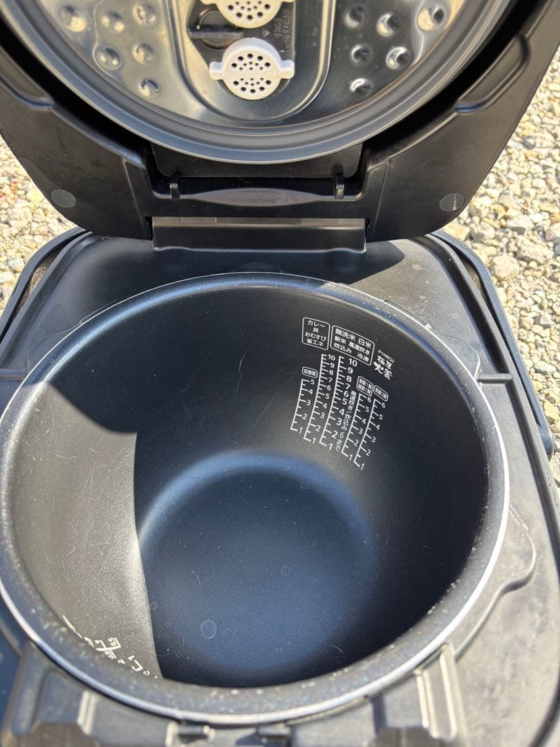 IRIS OHYAMA RC-PD10-B 圧力炊飯器 1.8L ブラック