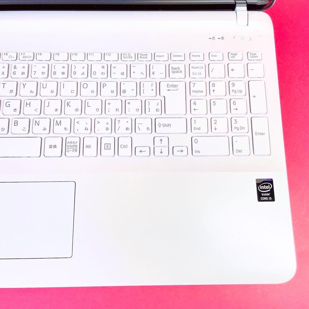 サクサク快適❣️薄型VAIOノートパソコン✨️カメラ大容量SSD1TBメモリ16GB