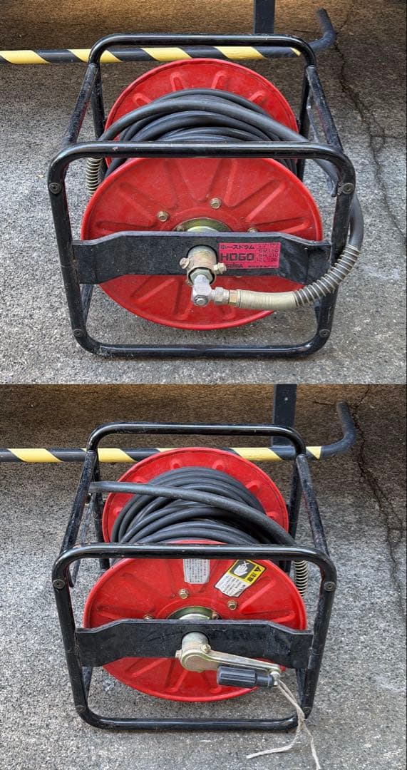 ③【直接取引限定】SEIWA 高圧洗浄機 三菱GM182 ホースドラム付 セット