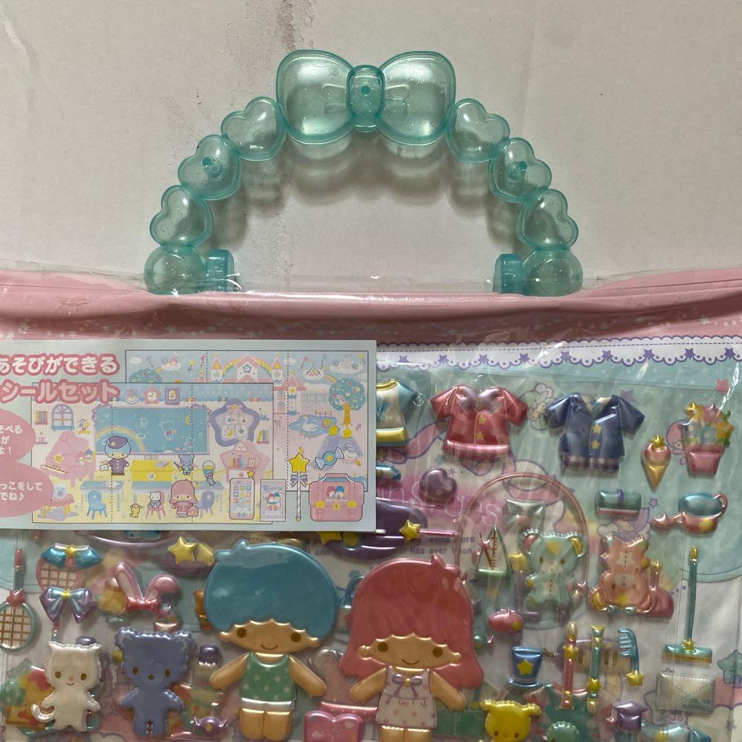 サンリオ キキララ シール リトルツインスターズ おままごとシール レア