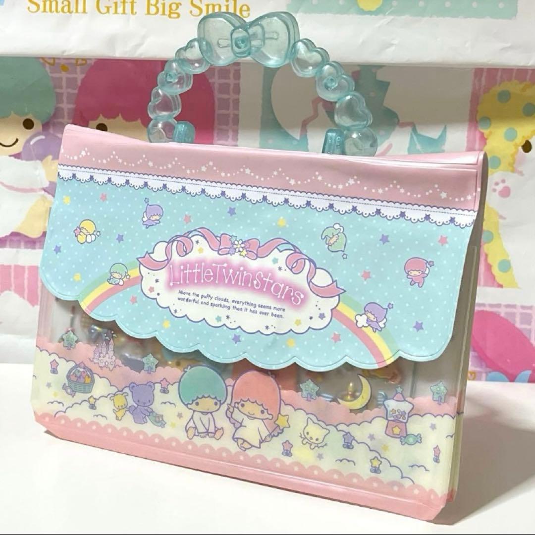 サンリオ キキララ シール リトルツインスターズ シール バック レア