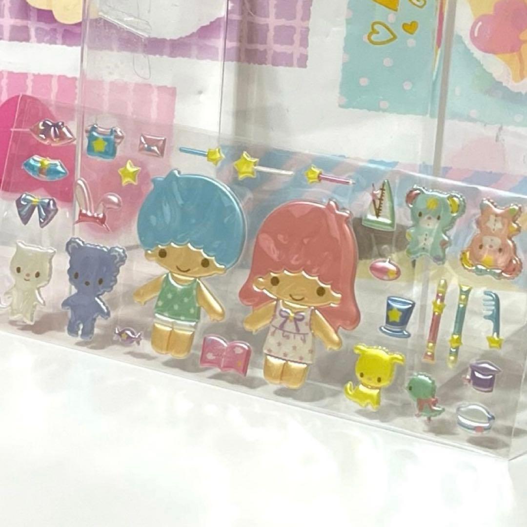 サンリオ キキララ シール リトルツインスターズ シール バック レア