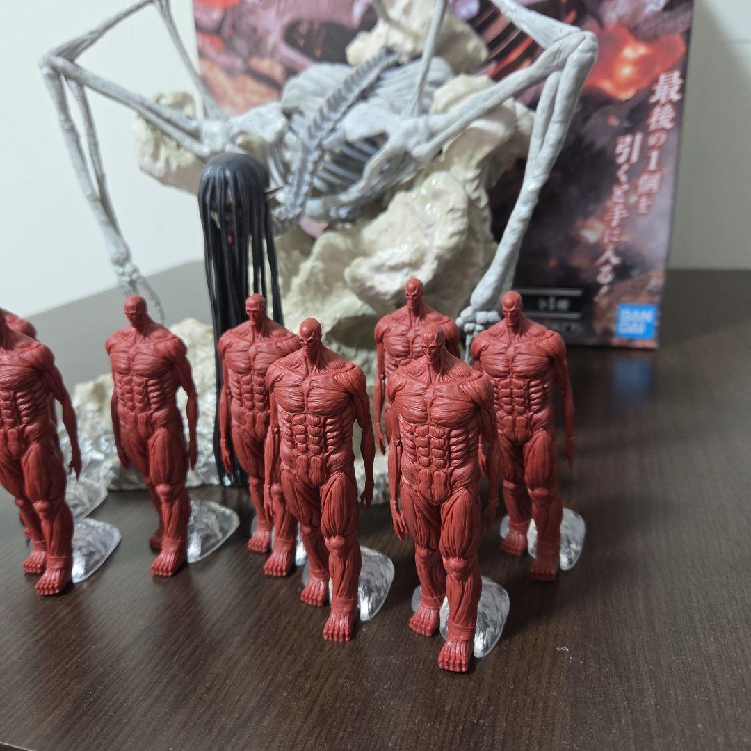 開封品！ 一番くじ 進撃の巨人 ラストワン賞 終尾の巨人 i賞10体セット