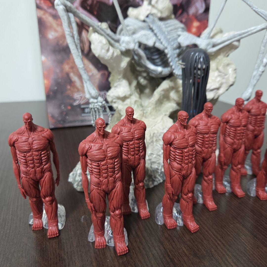 開封品！ 一番くじ 進撃の巨人 ラストワン賞 終尾の巨人 i賞10体セット