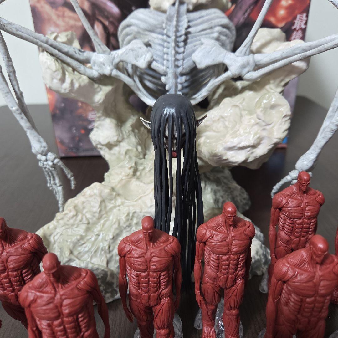 開封品！ 一番くじ 進撃の巨人 ラストワン賞 終尾の巨人 i賞10体セット