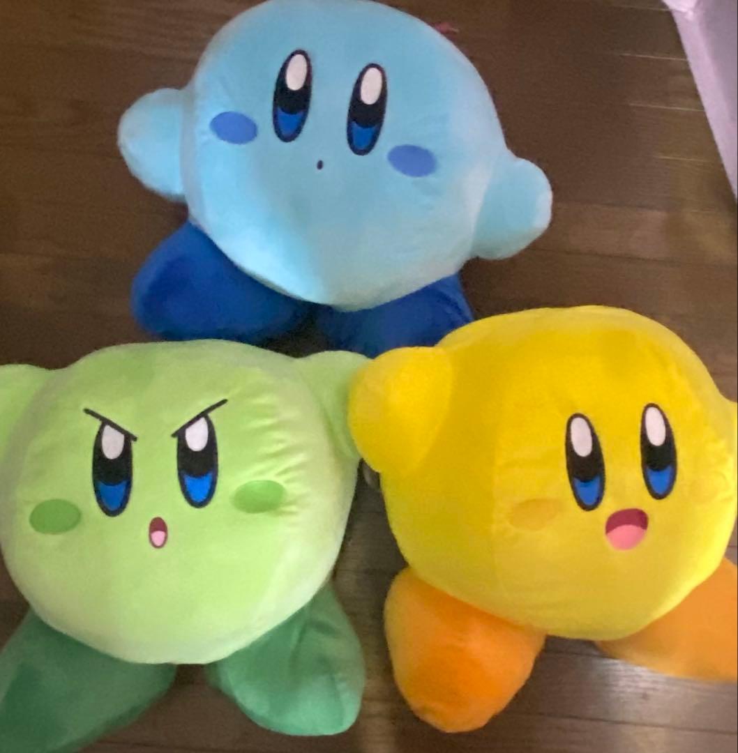 カービィ ぬいぐるみ一番くじ A賞 ラストワン賞 マルチカラー シャドーカービィ