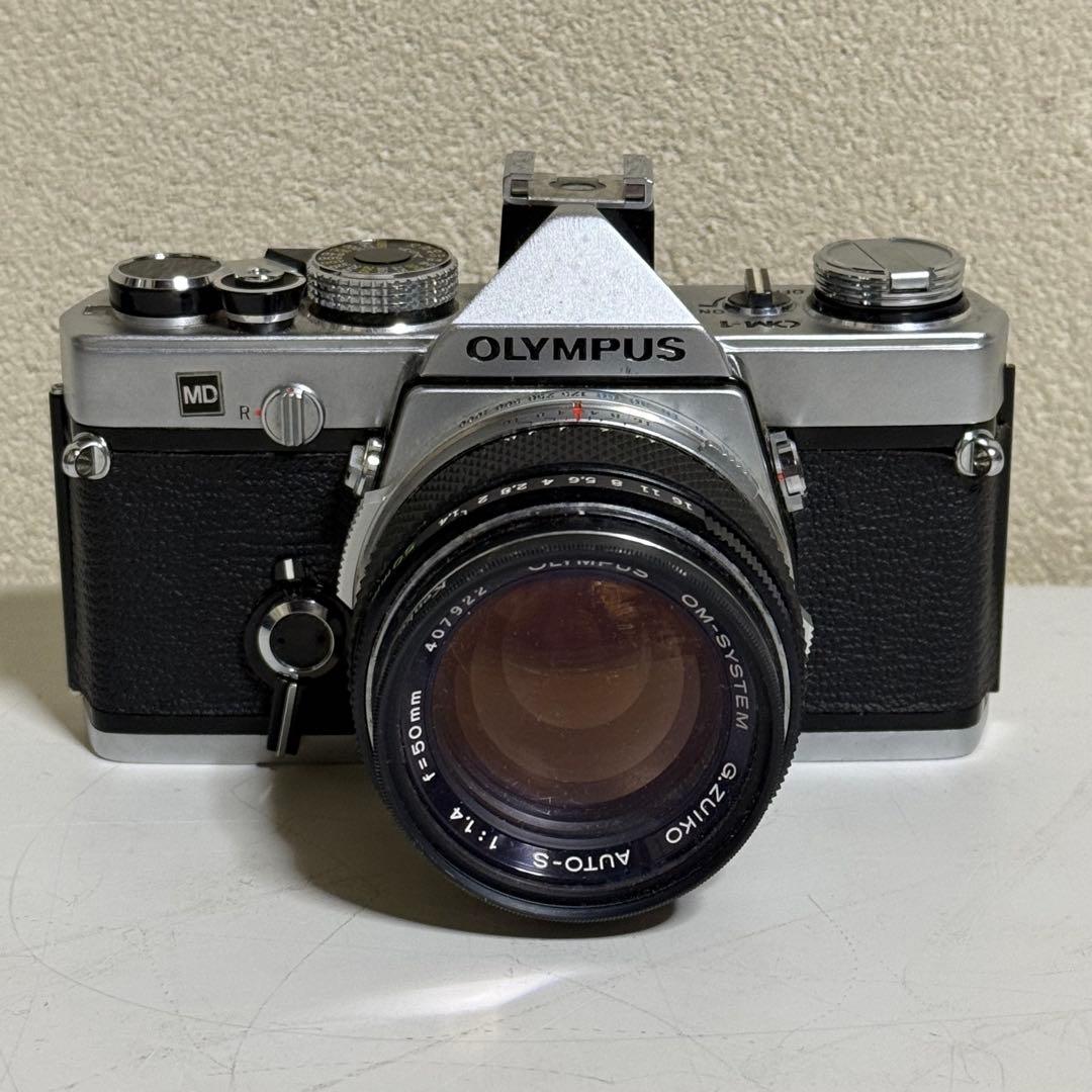 長期自宅保管品 OLYMPUS カメラ OM-1 フィルム 日本製 現状渡し