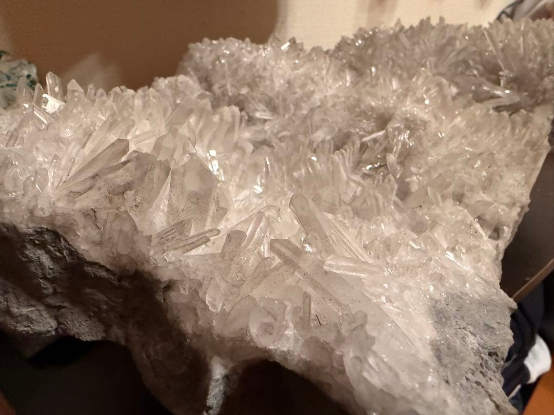 水晶 クラスター 特大18キロ