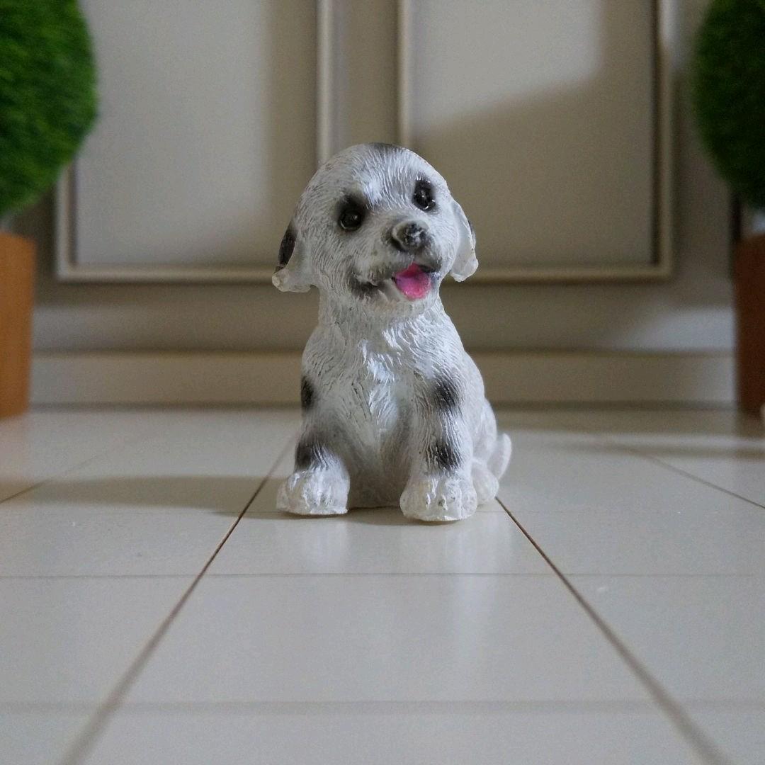 犬の置物　フィギュア　樹脂　TOMATOY特設