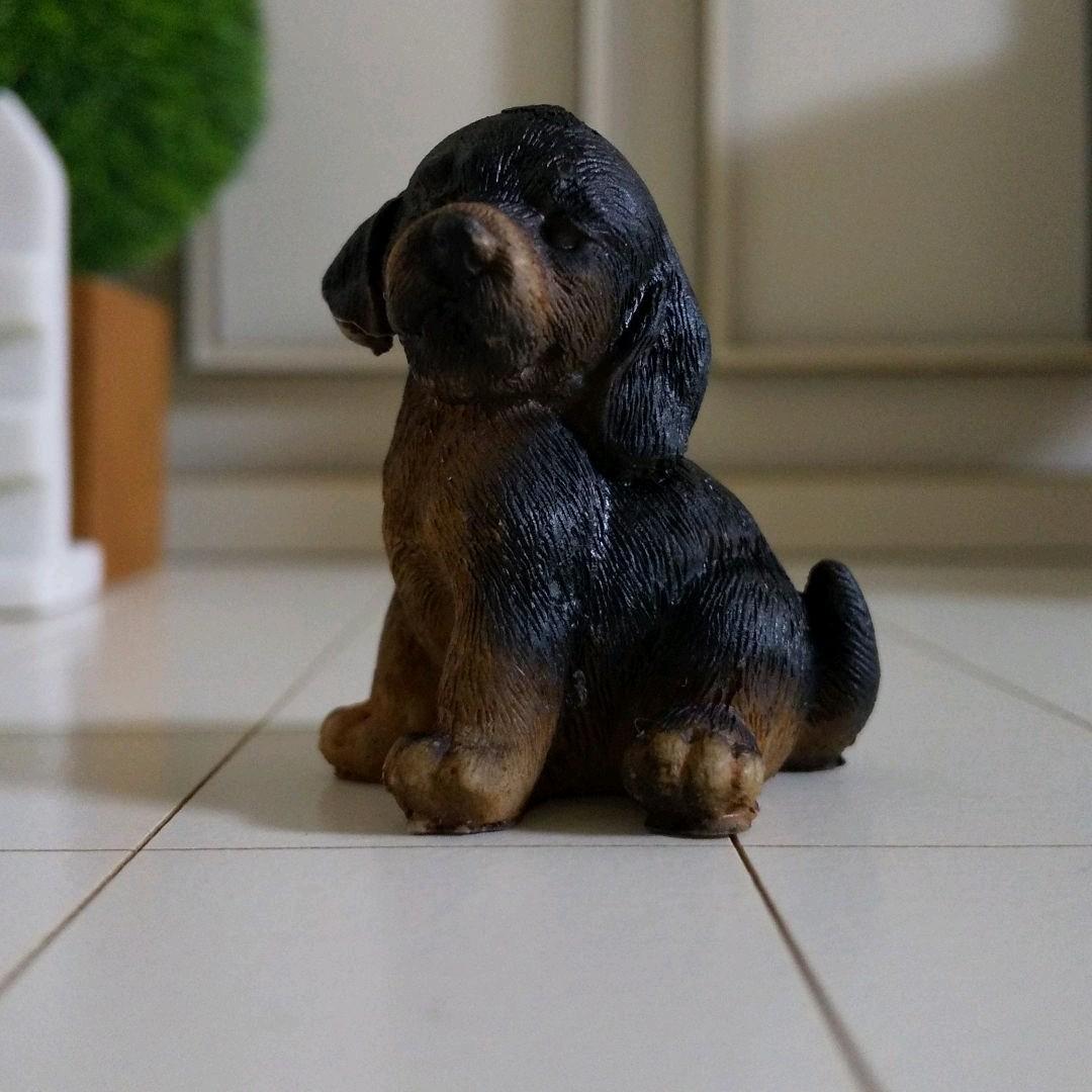 犬の置物　フィギュア　樹脂　TOMATOY特設