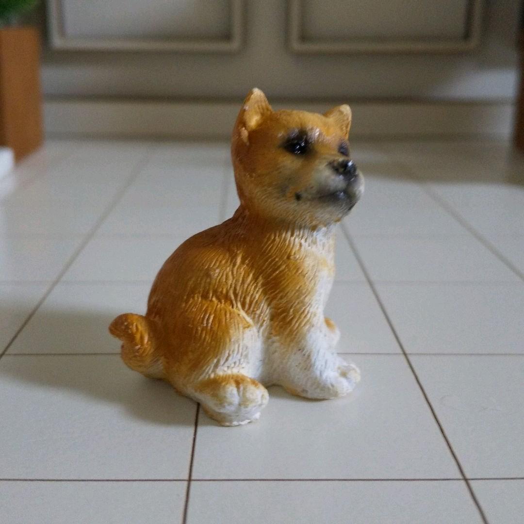 犬の置物　フィギュア　樹脂　TOMATOY特設