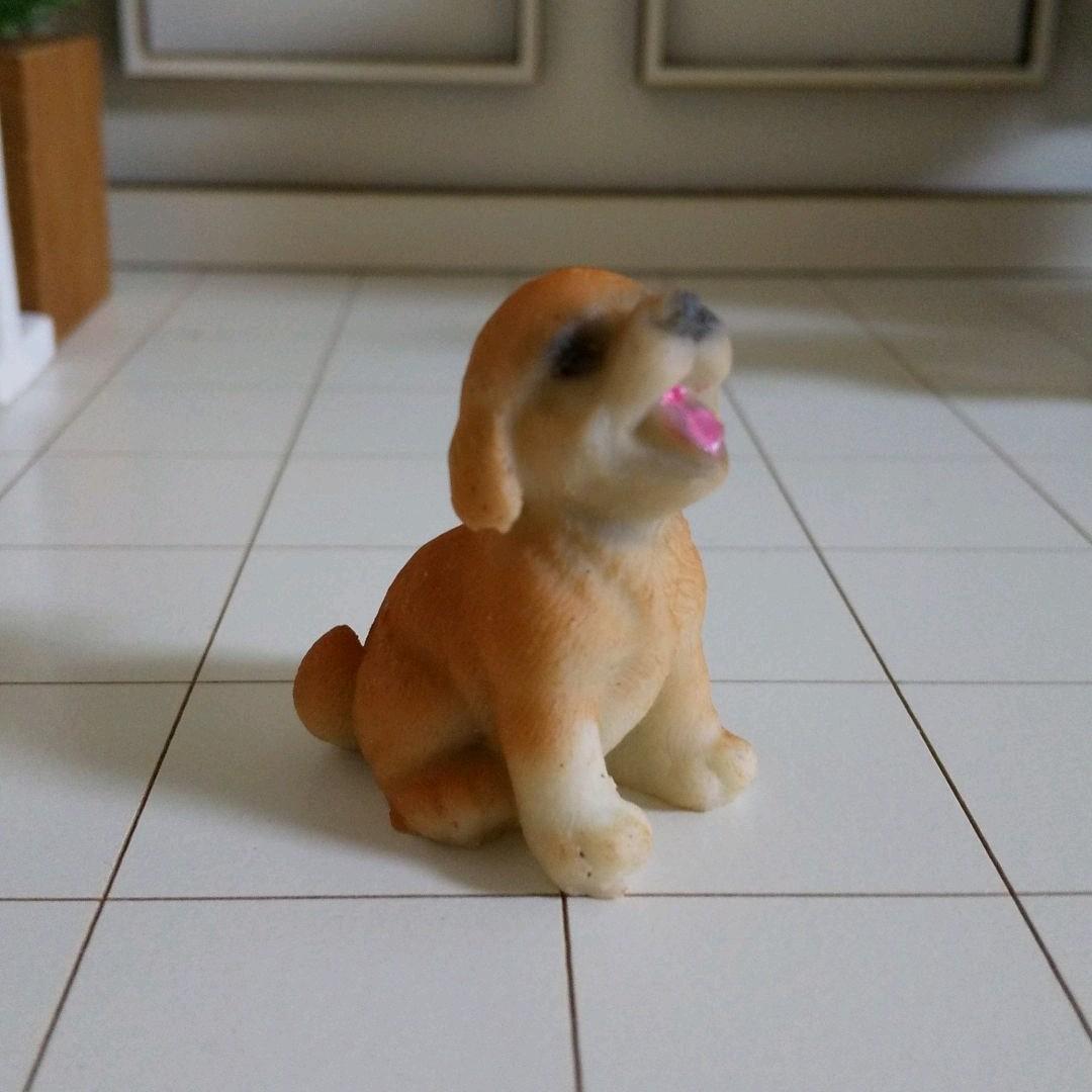 犬の置物　フィギュア　樹脂　TOMATOY特設