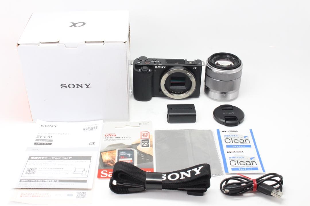 大人気機種 美品❤️Sony ソニー ZV-E10 レンズセット❤️