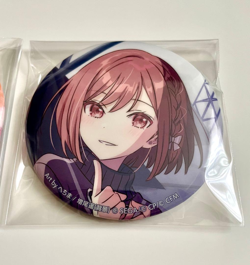 プロジェクトセカイ プロセカ 東雲絵名青柳冬弥 コネクトライブ 缶バッジ