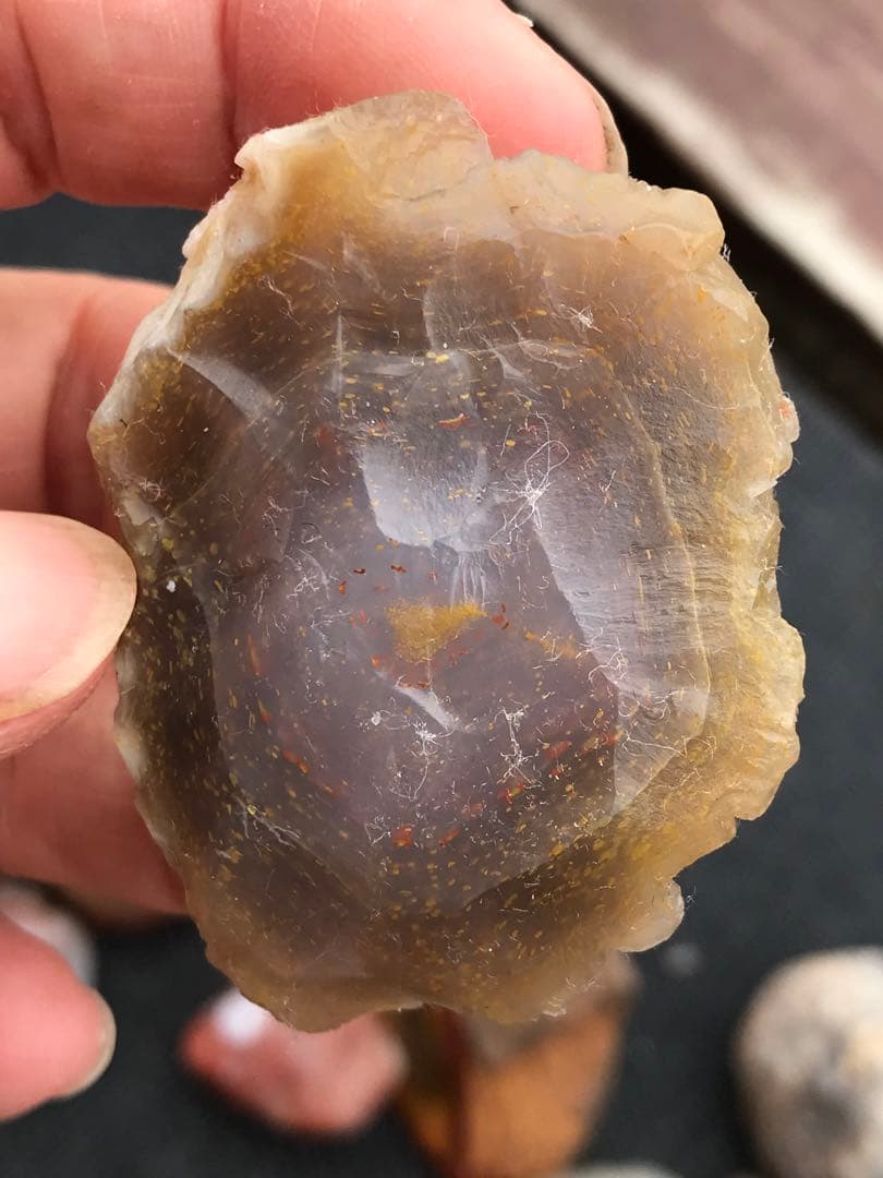 ゴビ石−1268 ゴビ瑪瑙　原石セット 大粒