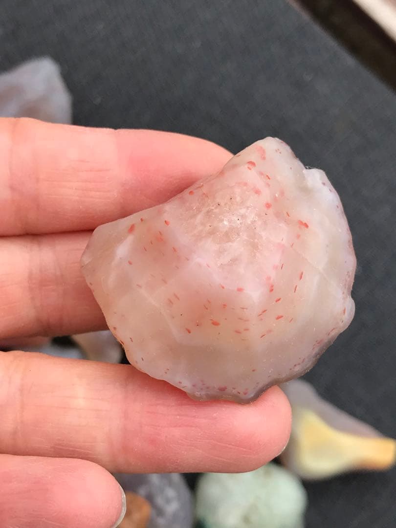 ゴビ石−1268 ゴビ瑪瑙　原石セット 大粒