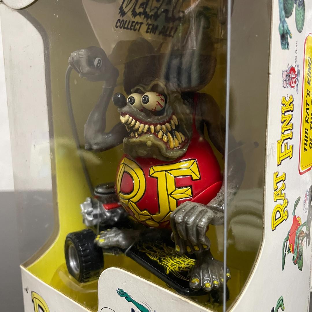 【希少】ラットフィンク フィギュア スケボー Rat Fink 箱付 4体セット