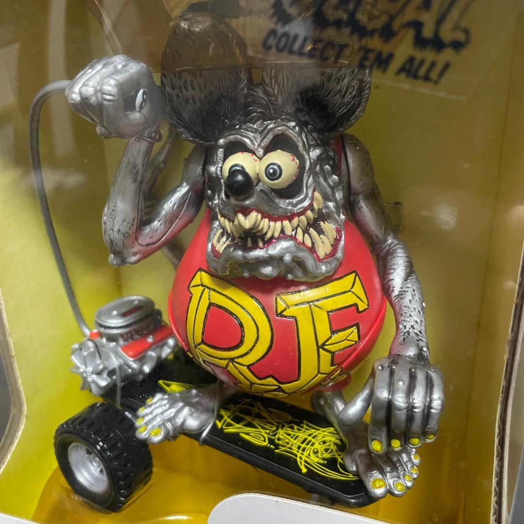 【希少】ラットフィンク フィギュア スケボー Rat Fink 箱付 4体セット