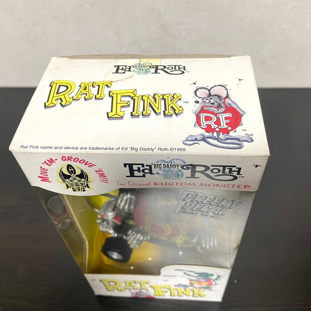 【希少】ラットフィンク フィギュア スケボー Rat Fink 箱付 4体セット