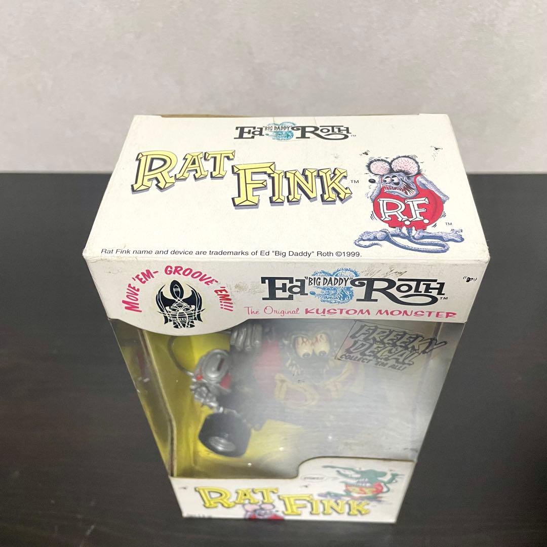 【希少】ラットフィンク フィギュア スケボー Rat Fink 箱付 4体セット