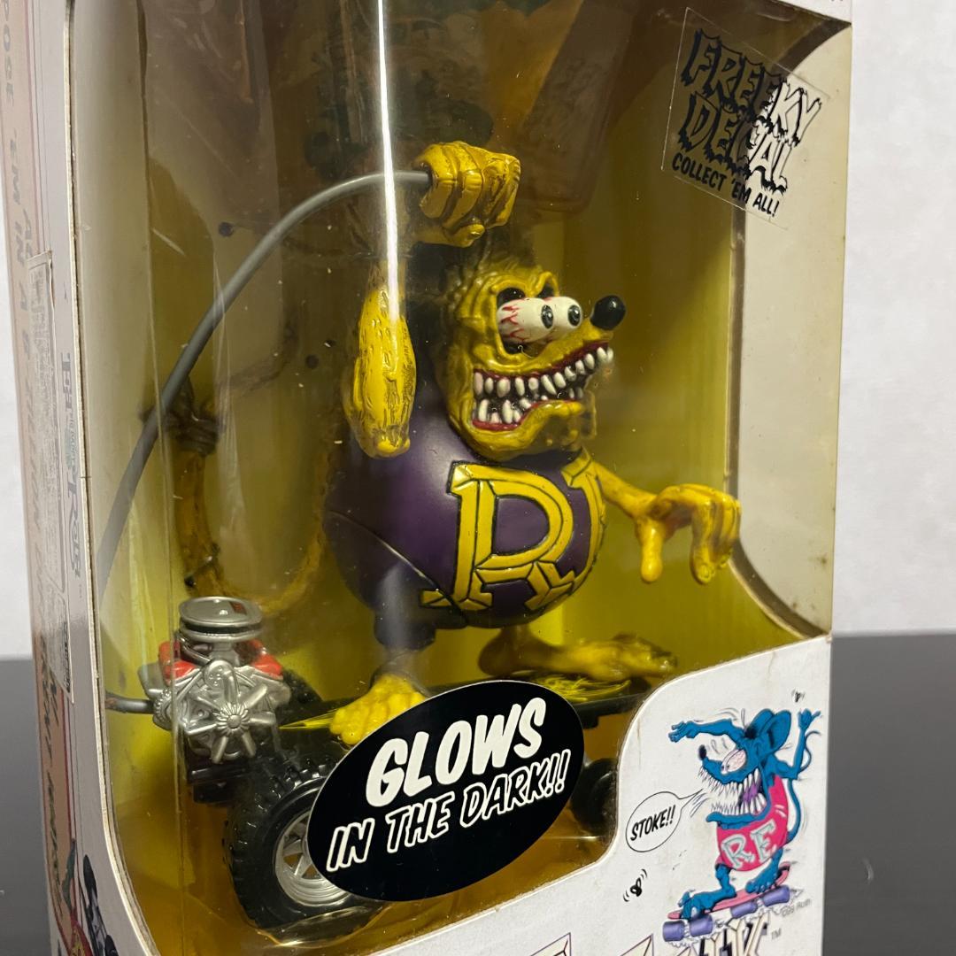 【希少】ラットフィンク フィギュア スケボー Rat Fink 箱付 4体セット