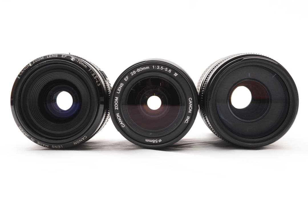 美品/一眼レフカメラ/Canon EOS 7D MarkIIトリプルレンズセット