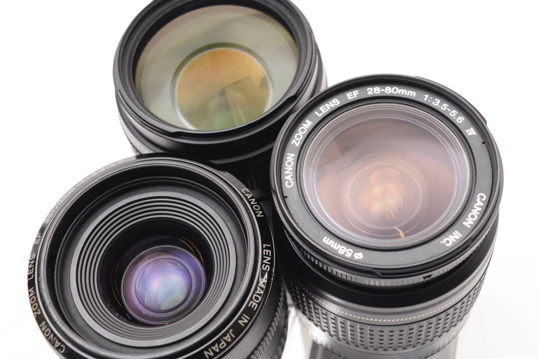 美品/一眼レフカメラ/Canon EOS 7D MarkIIトリプルレンズセット