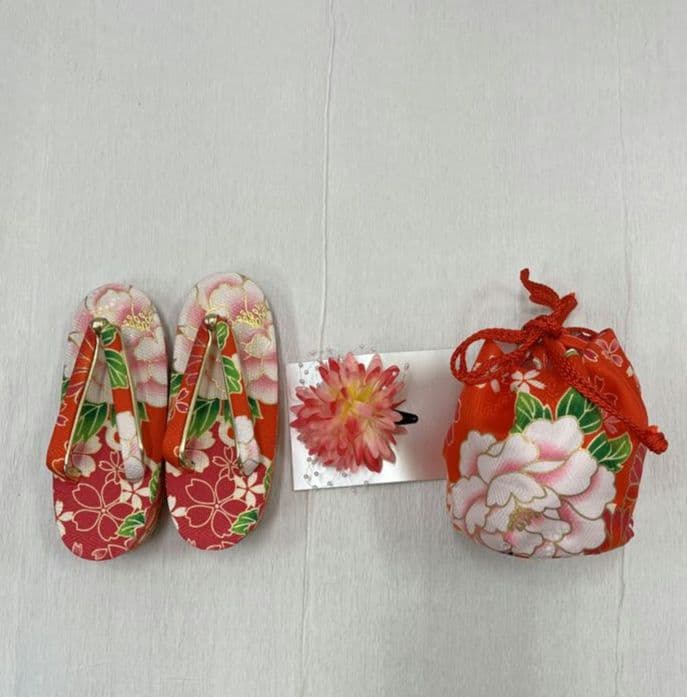 (6509)　♥ 七五三 三歳 女の子 ♥ 被布セット♥