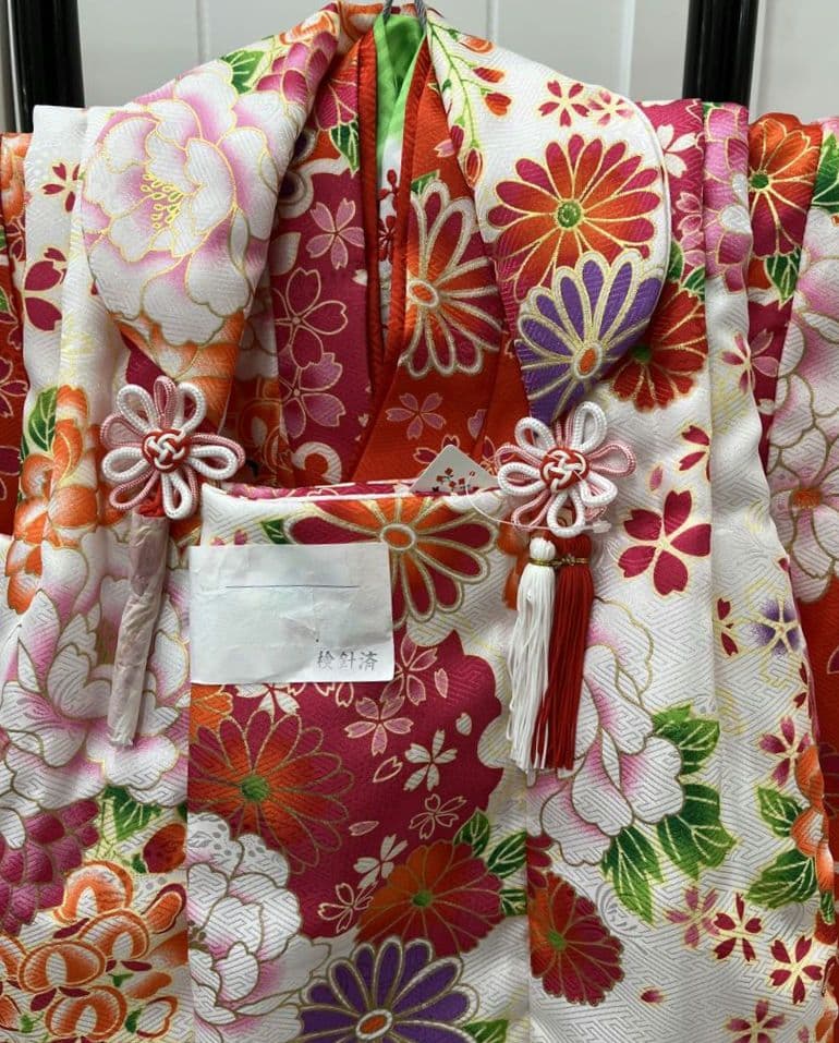 (6509)　♥ 七五三 三歳 女の子 ♥ 被布セット♥