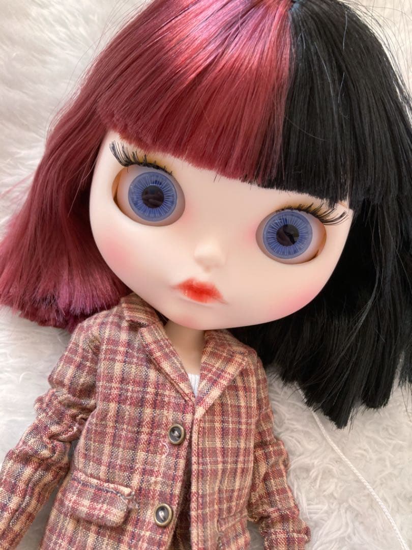 *ハーフボブ*アイシードール本体＋服＋スタンドセット