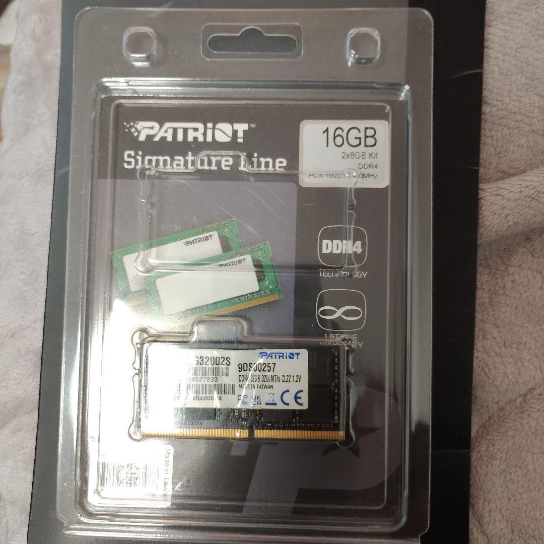 パトリオット ddr43200mhz 32gb ノートpc