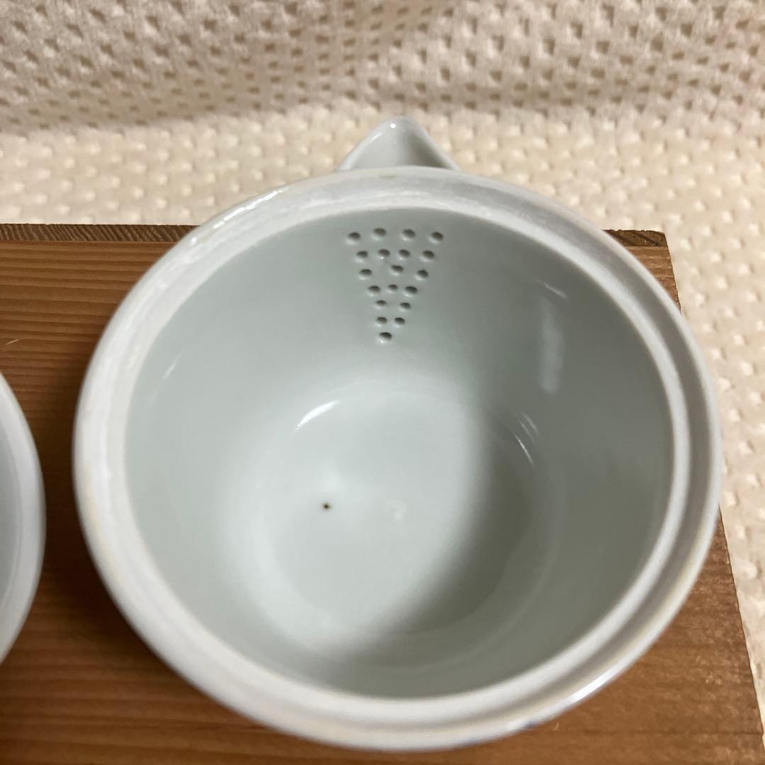 【蔵京陶苑】煎茶道具 小茶器揃 染付 祈峰造 急須 湯呑 湯冷まし 加藤和峰