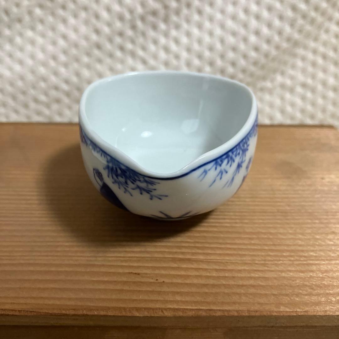 【蔵京陶苑】煎茶道具 小茶器揃 染付 祈峰造 急須 湯呑 湯冷まし 加藤和峰